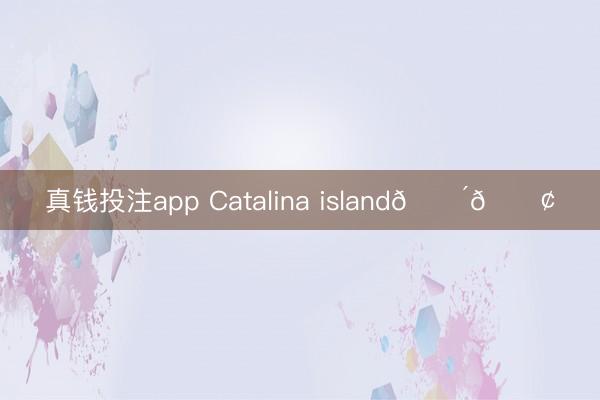 真钱投注app Catalina island🌴🚢